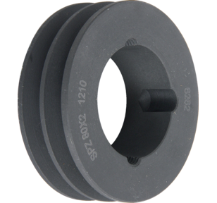 Poulies à courroie trapézoïdale